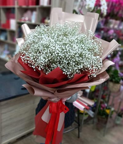 Букет цветов из: Гипсофила в Юрью